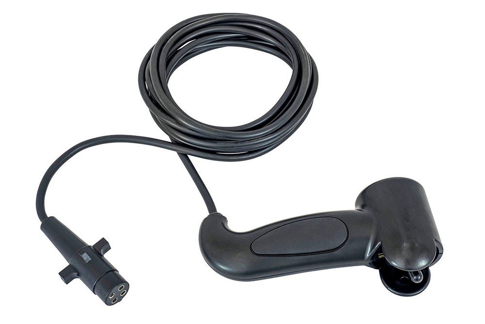 Лебёдка электрическая двухскоростная 12V Runva 12000 lbs 5443 кг (синтетический трос)