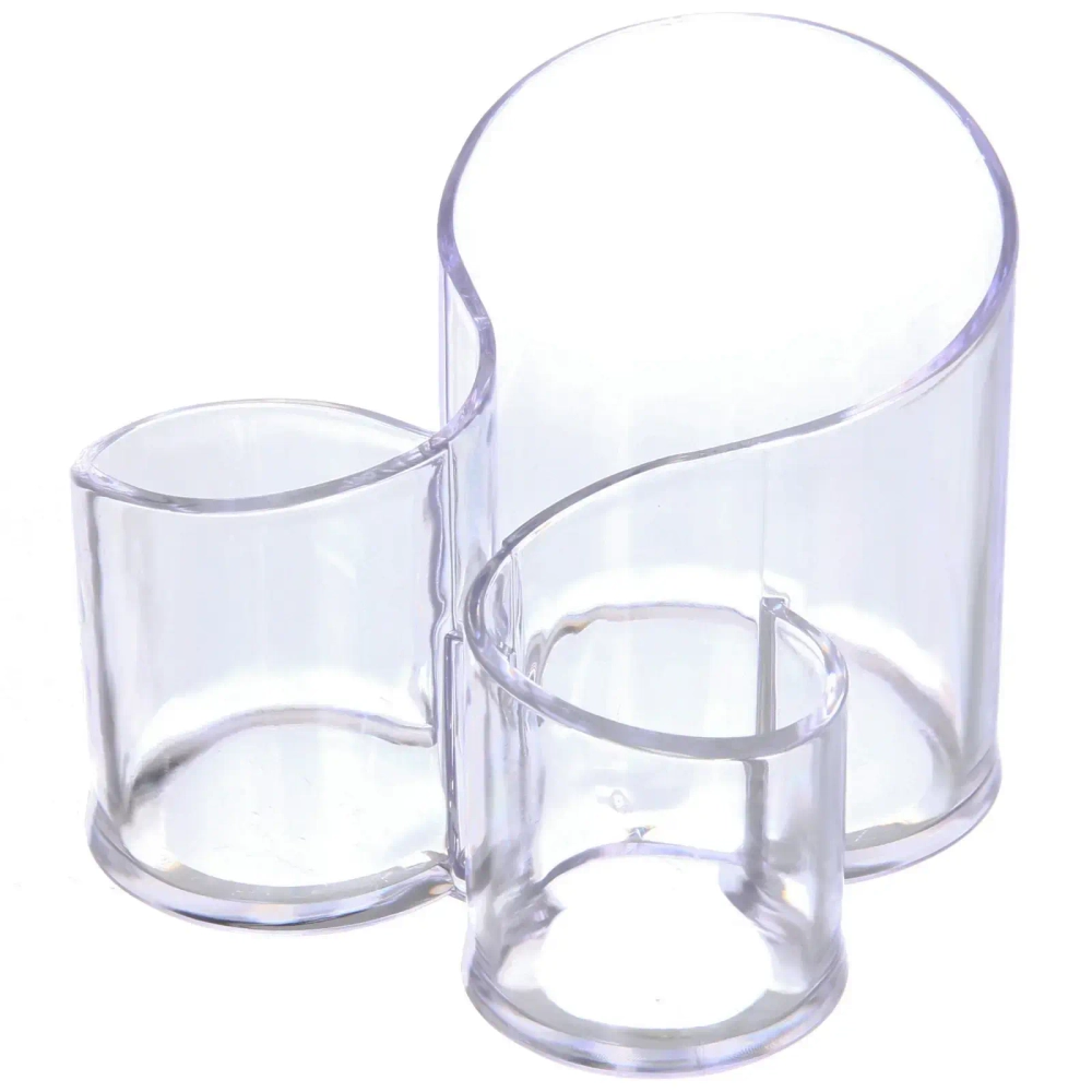 Органайзер для хранения «ФАНТЭНЕГРО», прозрачный, 3 отделения, 14*14*12см (коробка)