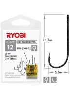Крючок рыболовный RYOBI RFH-3101