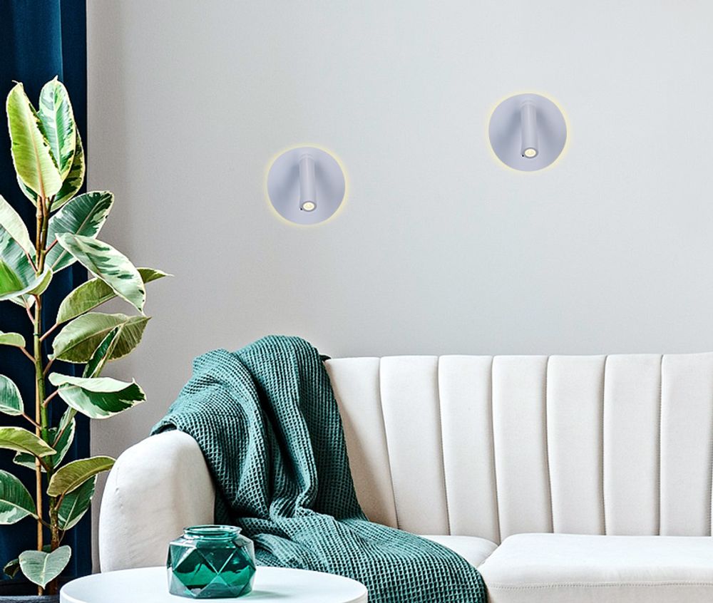 Ambrella Настенный поворотный светодиодный светильник с выключателем Wall FW251