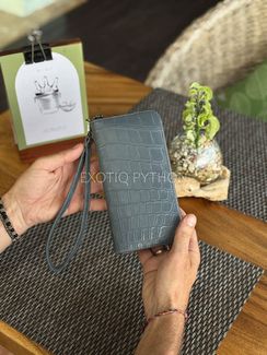 Мужское портмоне из кожи крокодила WA-230