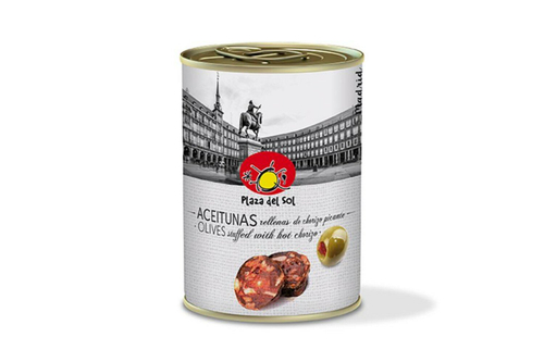 Plaza Del Sol Оливки с чоризо 280 гр