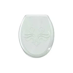 Сиденье для унитаза жесткое ЛЕБЕДЬ бел.