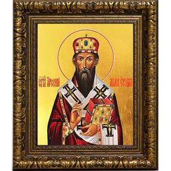 Арсений Элассонский-Суздальский Святитель. Икона на холсте.