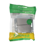 GLOSSA 2-клавишный ВЫКЛЮЧАТЕЛЬ, сх.5, 10AX, механизм, ПЛАТИНА