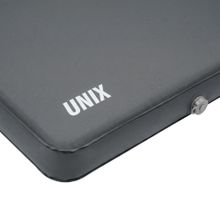 Матрас самонадувающийся UNIX Camp 195х80х10 см серый
