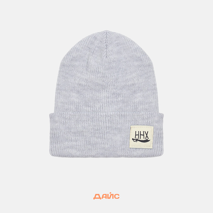 Шапка ННХ Эверест Серый Меланж артикул:HHX-Everest-Hash-Grey - купить в магазине Дайс
