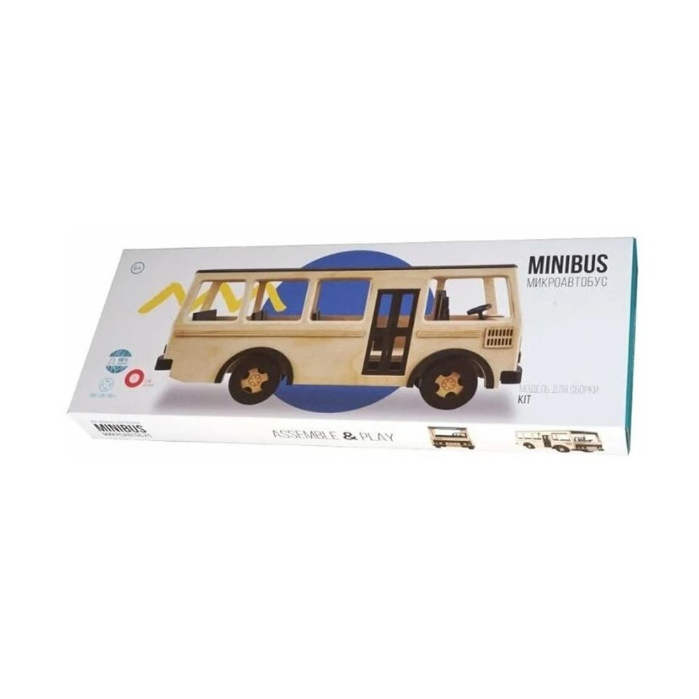Деревянный конструктор Микроавтобус MINIBUS (TARG)