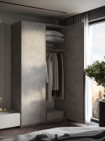 Шкаф Распашной Серый 121х220х52,5 SOHO