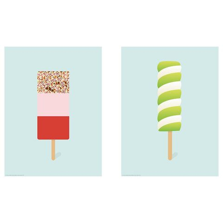 IKEA BILD  (ИКЕА БИЛД)  -  Плакат, Lollipops II, 30x40 см