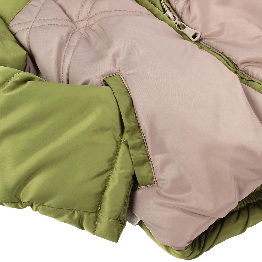 Куртка Орэнда 200 гр. р.2,5 (92) бежевый/св.зеленый