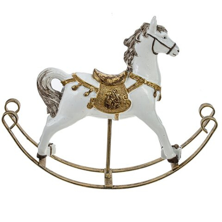 GAEM Фигурка декоративная "Лошадка-качалка", L23 W5 H18 см