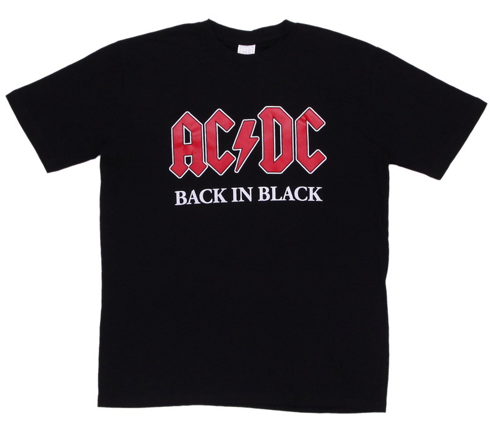 Футболка AC/DC Black in Black (677)