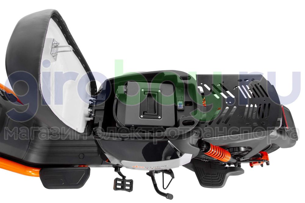 Электроскутер WENBOX U2 1500W (60V/45Ah) - Чёрный фото №13