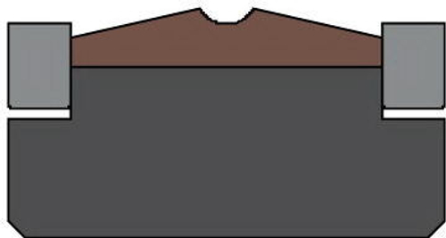 A113 280-255 Поршневое уплотнение 280-255-25