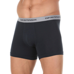 Набор из 2 мужских трусов-боксеров Emporio Armani - темно-синих и серых (Размер: XL) (Цвет: разноцветный)