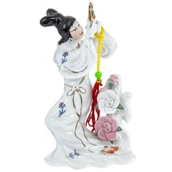 GAEM Фигурка декоративная "Гейша" (блок 4 шт), L11,5 W6,5 H15 см, 4в.