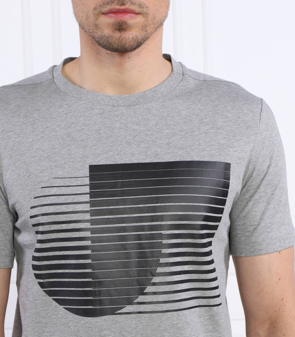 Футболка Tee 6 BOSS GREEN - серый(50491337)