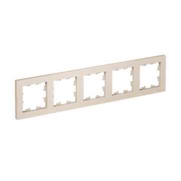 Рамка 5-м AtlasDesign универс. беж. SE ATN000205