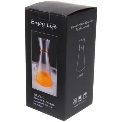 Ваза стеклянная «VIVALDI» 1350мл, зеленая