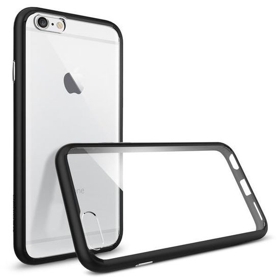 Sgp Spigen Case Ultra Hybrid Black SGP11600 - Противоударная накладка для iPhone 6 / 6S