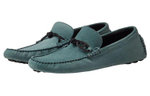 HERMES Alessandro Men"s Casual Shoes Men"s Blue