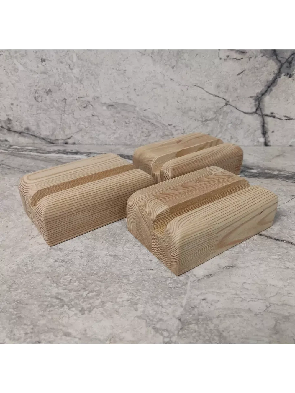 Подставка для телефона деревянная