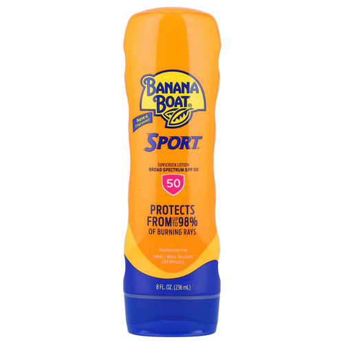 Banana Boat, Sport™, солнцезащитный лосьон, SPF 50+, 236 мл (8 жидк. унций)