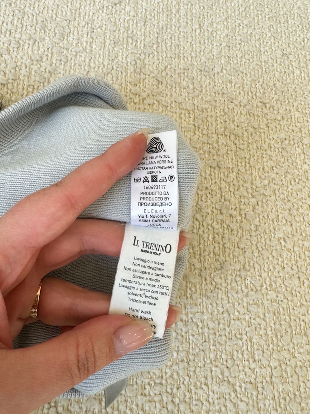 Шерстяная шапка Il Trenino, 128