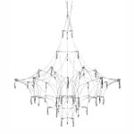 Люстра Lucciola 1E chrome