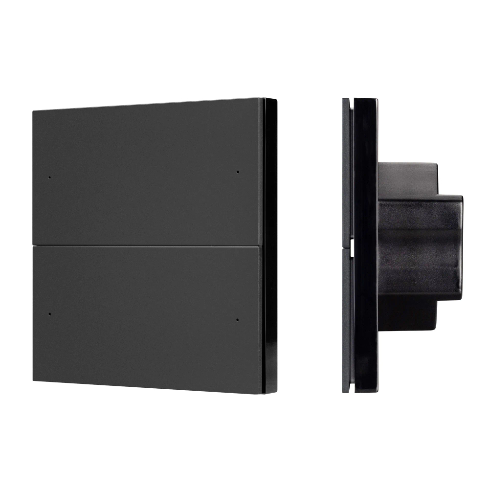 INTELLIGENT ARLIGHT Кнопочная панель SMART-DMX512-801-22-4G-4SC-DIM-IN Black (230V, 2.4G) (IARL, IP20 Пластик, 5 лет) 039312