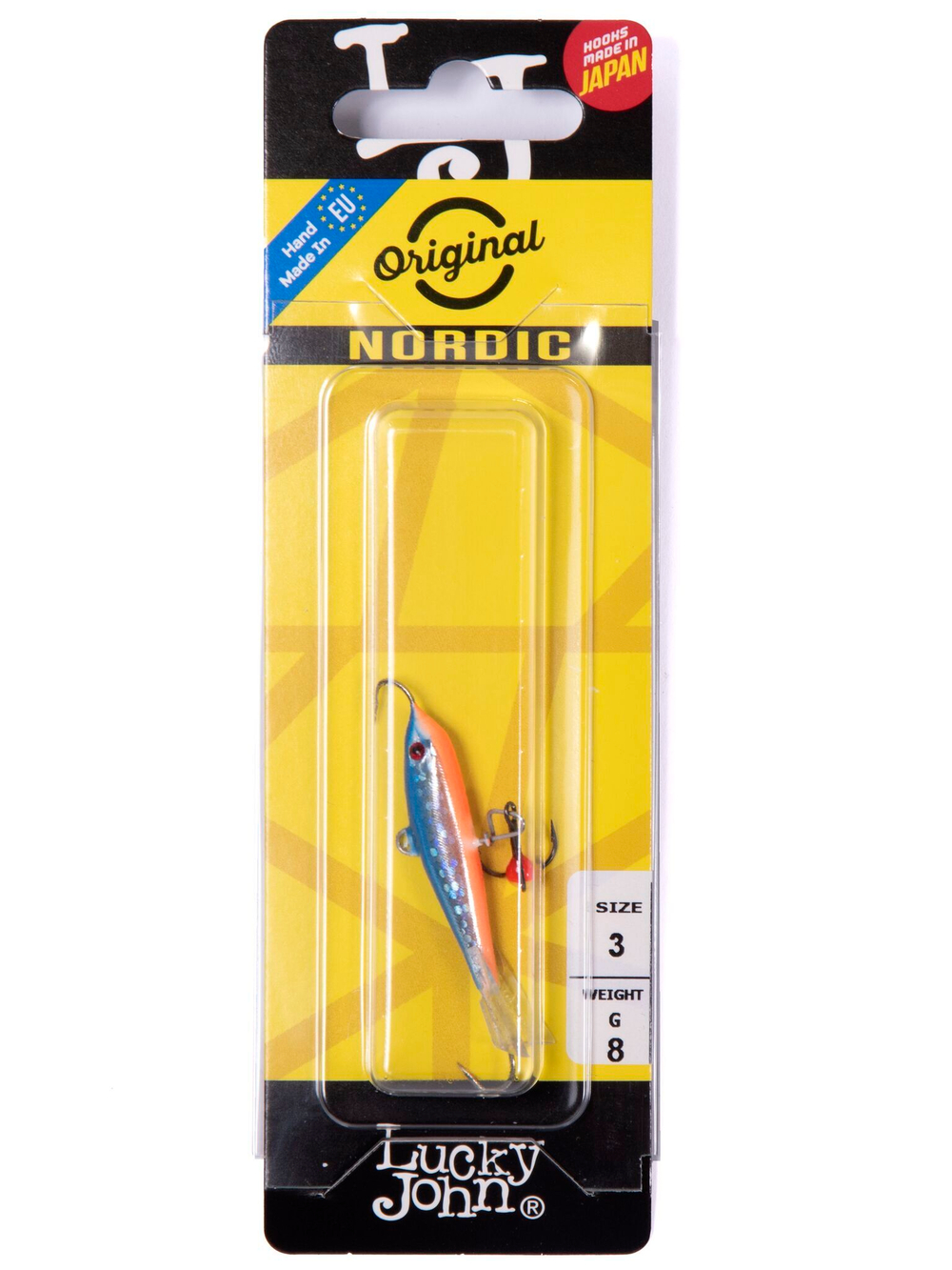 Балансир Lucky John NORDIC 3 с тр. 35мм/67H блистер