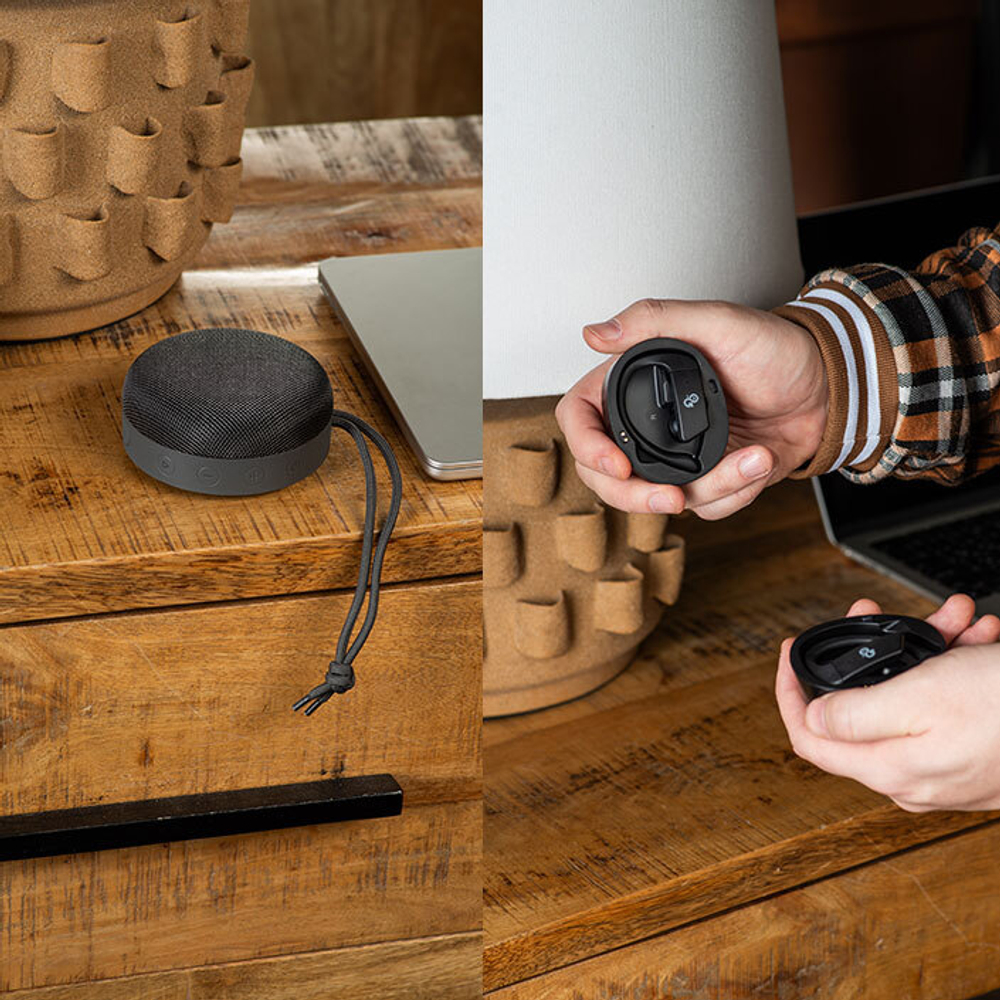 Беспроводные наушники SportBuds + Беспроводная колонка  CityWave