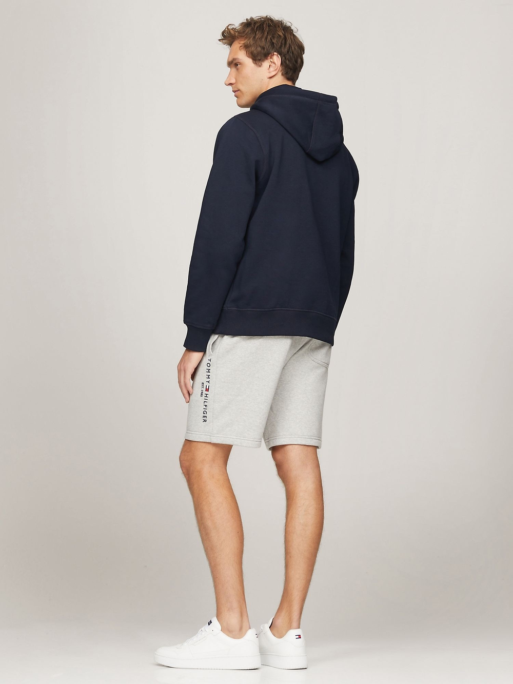 Худи Tommy Hilfiger Embroidered Tommy Logo Navy