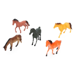 Набор лошадей 5шт, пакет M5-1