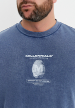 Футболка MILLENNIALS синий