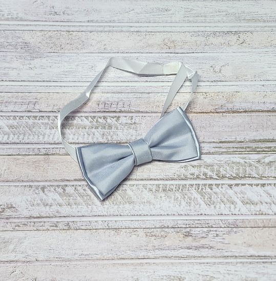 Галстук бабочка классика, лайм глянец