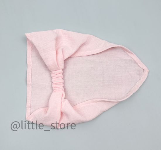 Косынка муслиновая, Нежно-розовая