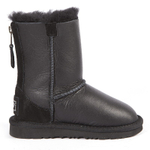 Угги Kids ZIP Metallic Black