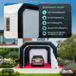 Гараж надувной для автомобилей «Пневмо» 6х4,5х3 м — из ПВХ