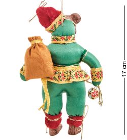 RK-740 Кукла подвесная «Медведь-путешественник»