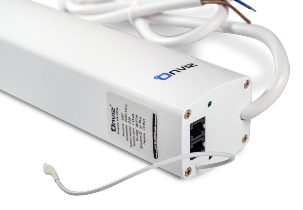 Бесшумный электродвигатель Onviz MR-2234-75/100W - 220в (уровень шума 35дб) / фазное управление (5 проводный)