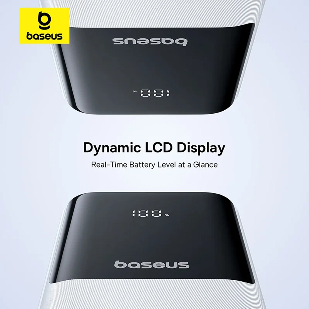 Внешний аккумулятор Baseus Power Bank 20000 мАч PD 22,5 Вт