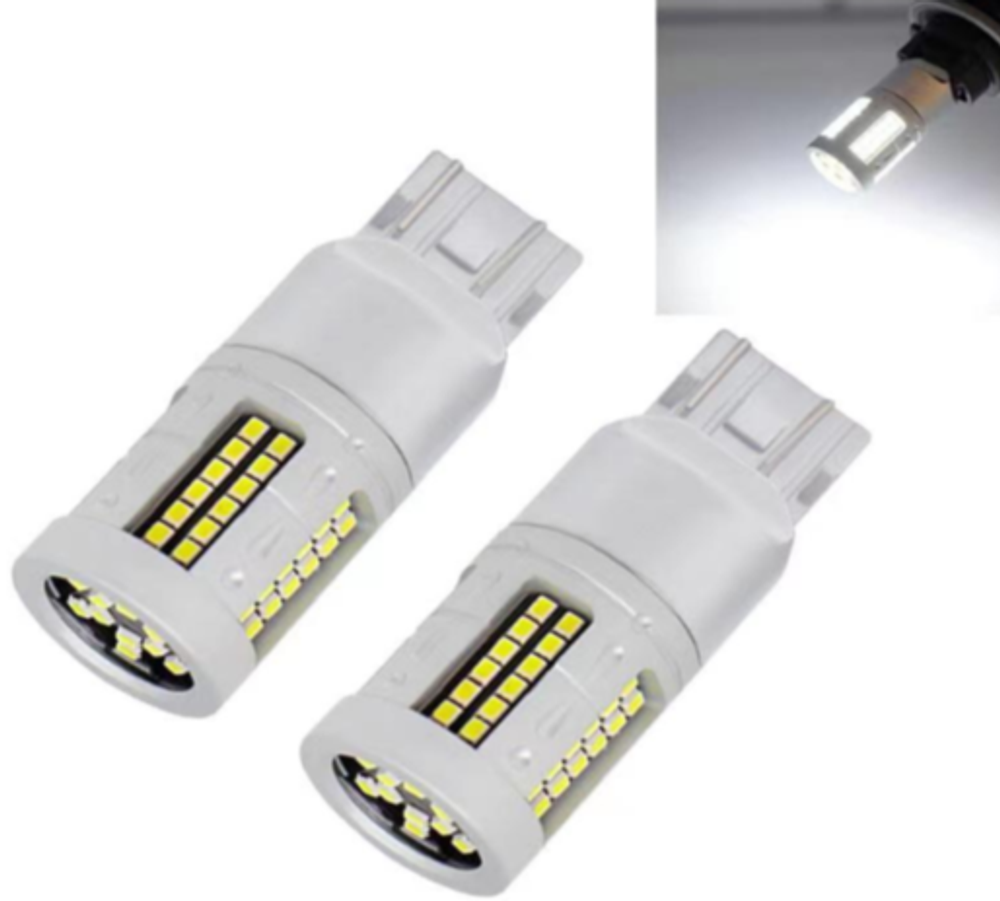Светодиод 12-24V T20\5  72SMD 2016 WHITE SUPER VISION 9W 6000K (БИ) (бл2шт) "PARUSAUTO" #SP-14T20/5
