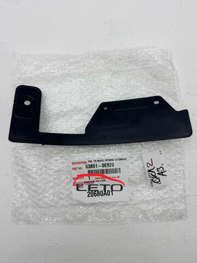 Крепление защиты днища переднее правое 53851-0E020 538510E020