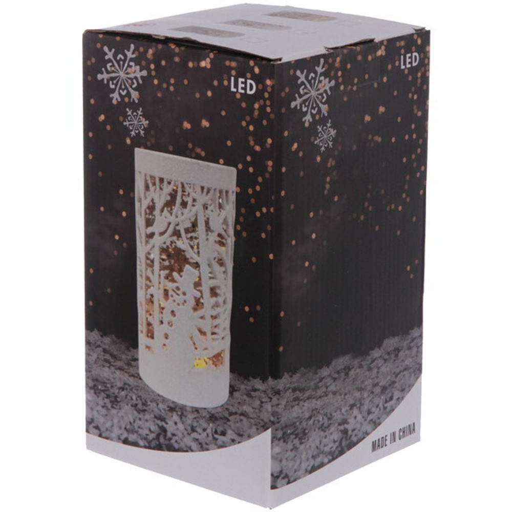 Сувенир с подсветкой «Новогодний свет» 10*19,5см