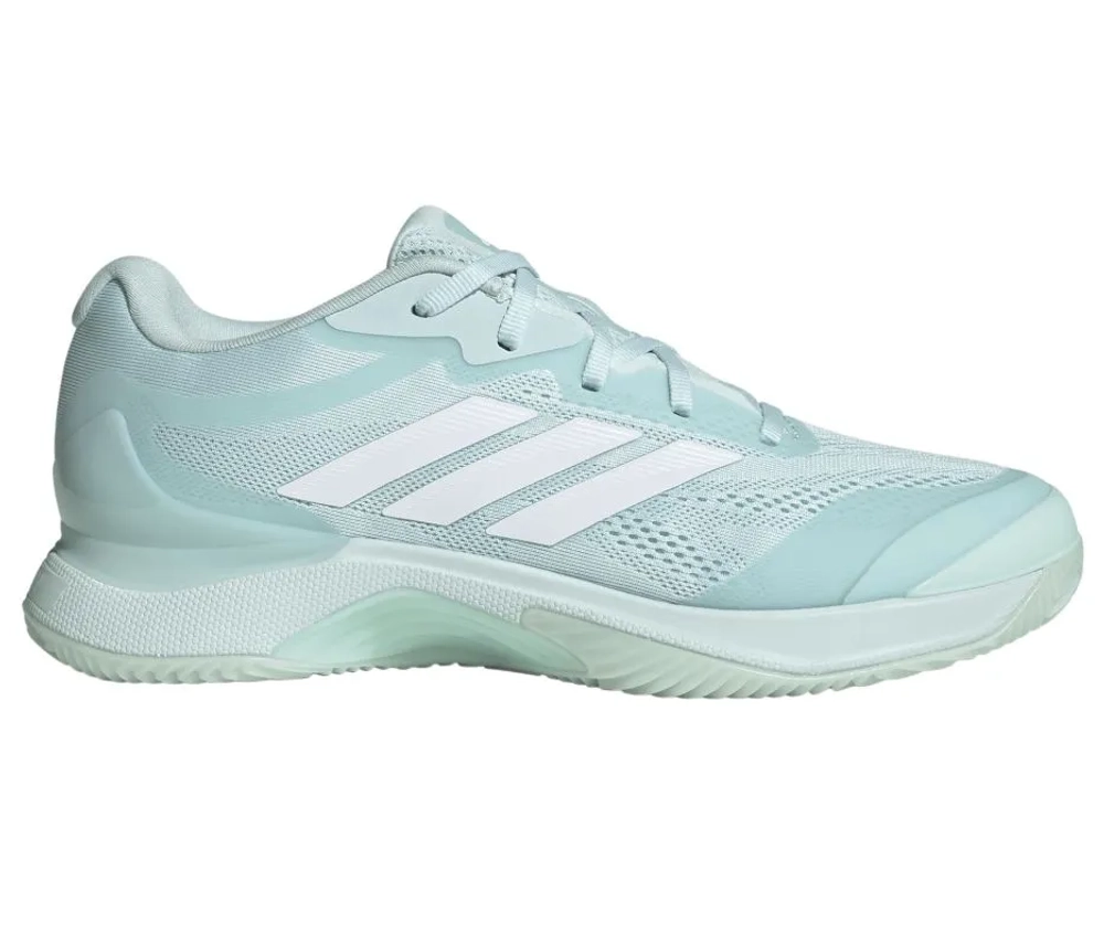 Женские Кроссовки теннисные Adidas Avacourt 3 Clay - halo mint/cloud white/cloud white