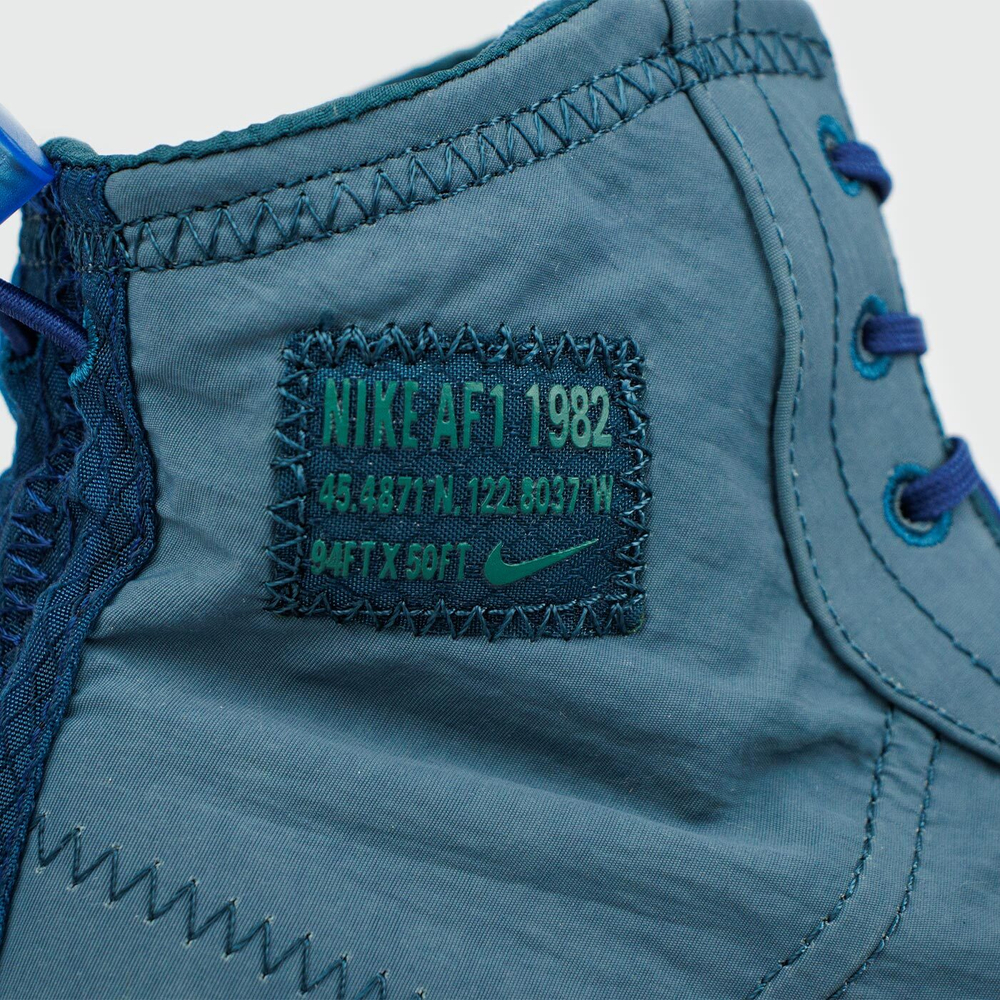 Кроссовки Nike Air Force 1 Shell Blue Void Wmns