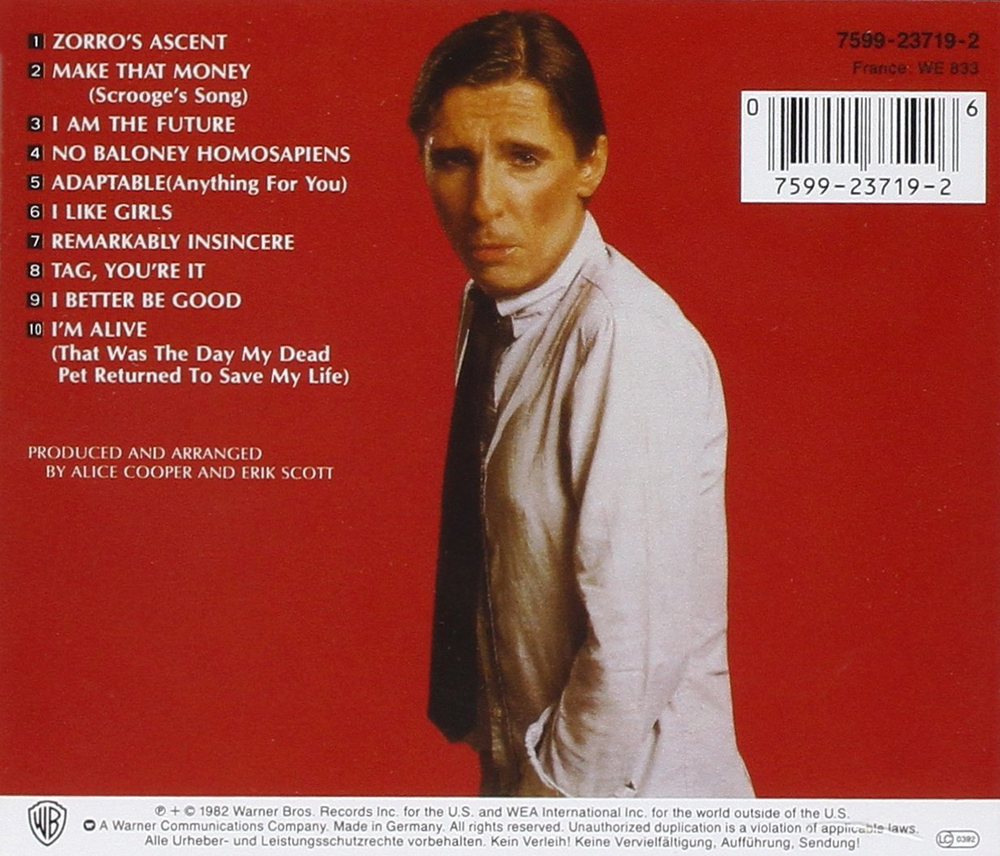 Alice Cooper / Zipper Catches Skin (CD)