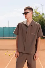 Рубашка Ruff Global Boiled Cotton хаки